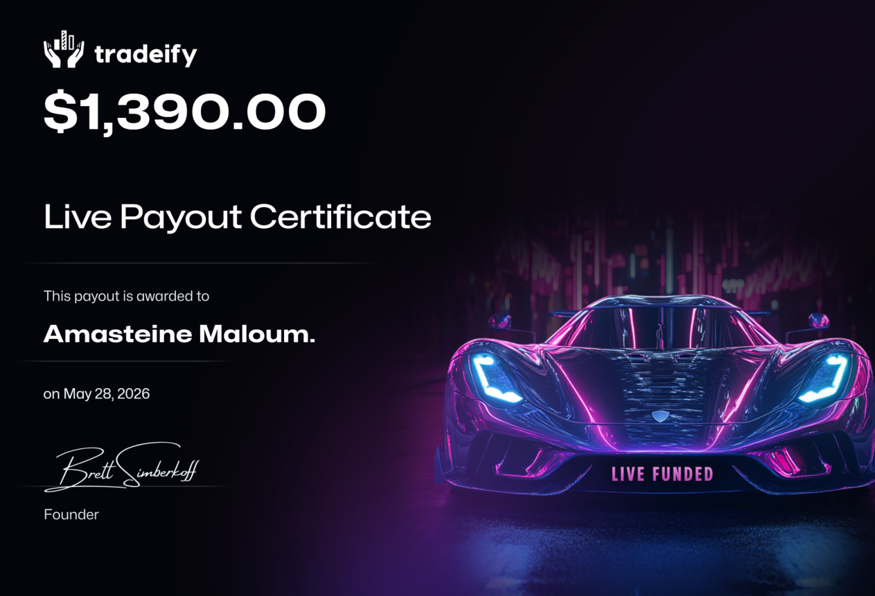 AmasPFT Live screenshot showing a $1,390 withdrawal